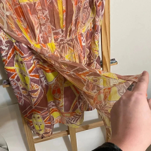 Anthropologie vanessa virginia dress size 10 - Picture 3 of 15